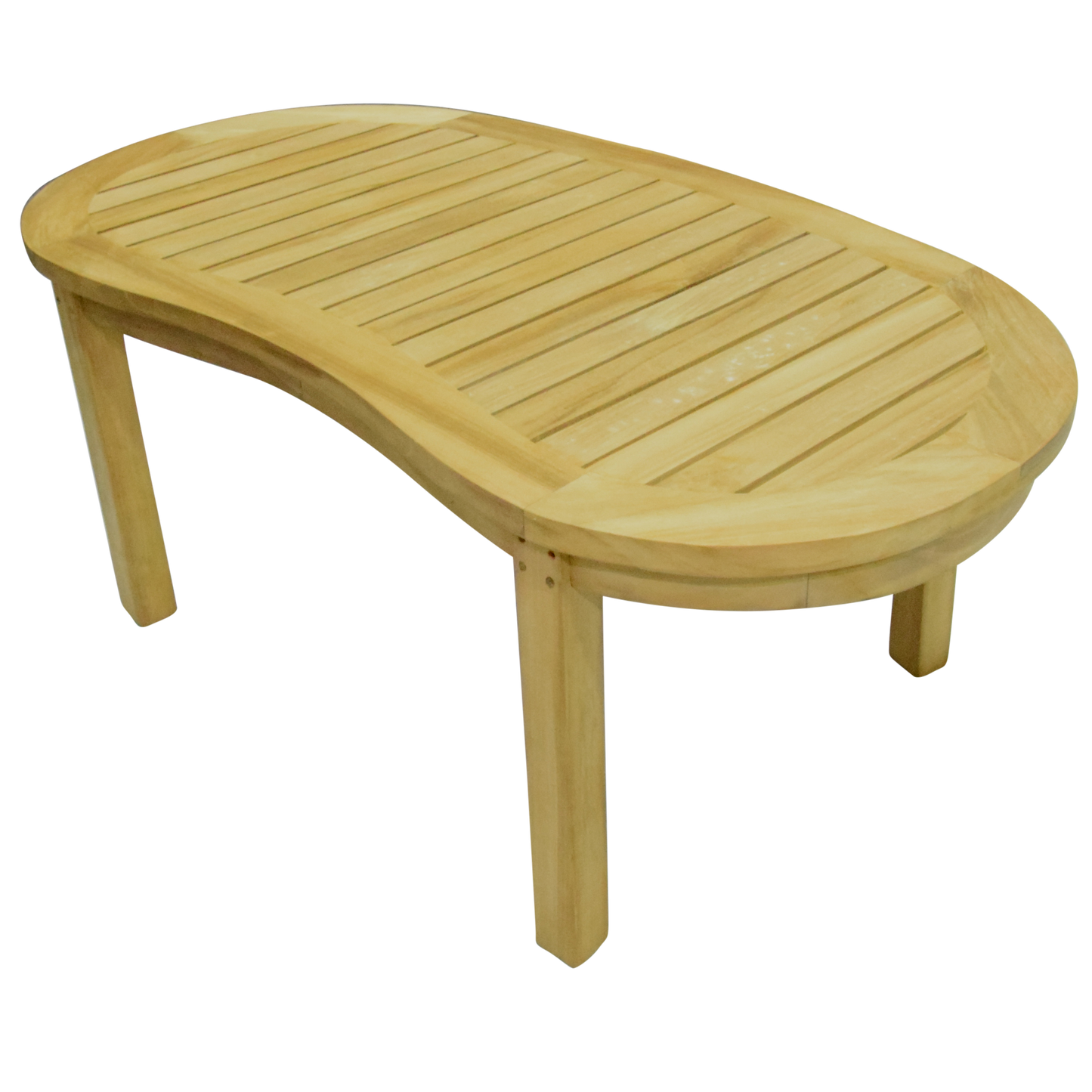 Luxury Refined Teak Banana Curved Coffee Table