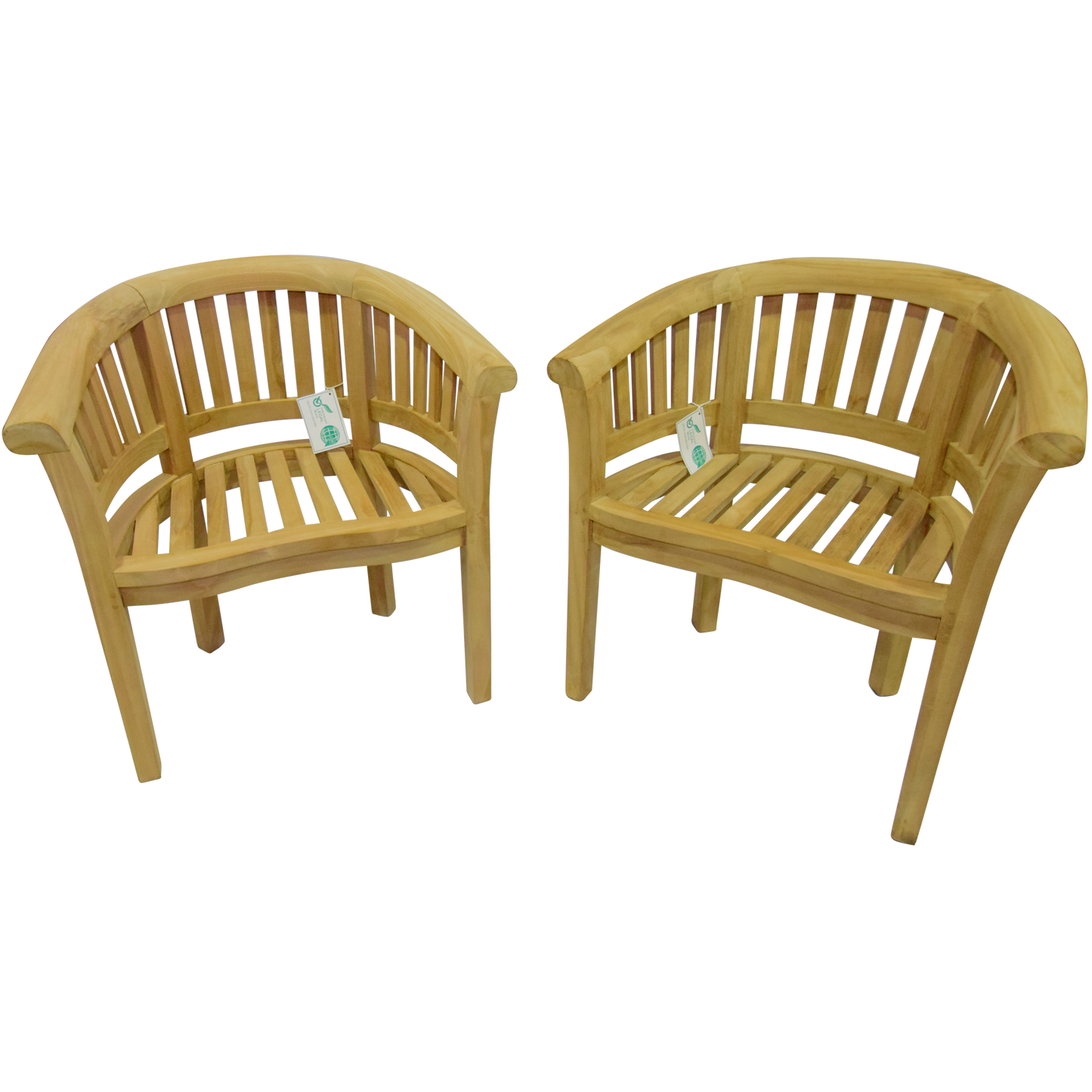 Luxury Refined Banana Arm Chair